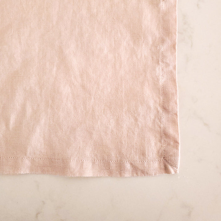 MARC OLIVER Cloth French Linen Napkin - 18" x 18", 4 pack - Pink **CLEARANCE**