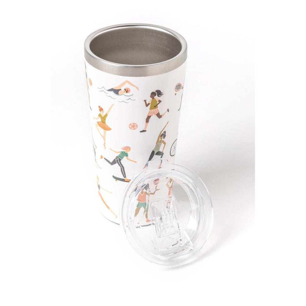 Load image into Gallery viewer, CORKCICLE x RIFLE PAPER CO. Stainless Steel Insulated Tumbler 16oz (475ml) - Sports Girls **Limited Stock**