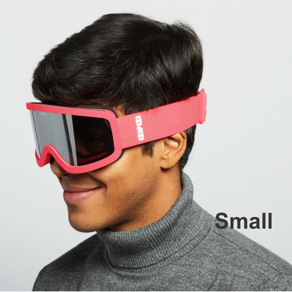 Load image into Gallery viewer, IZIPIZI PARIS Junior Kids Snow Goggles - SMALL - Pink **CLEARANCE**