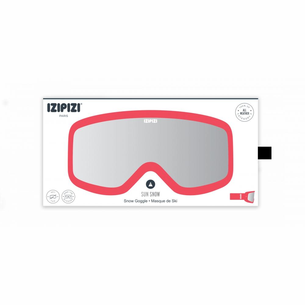Load image into Gallery viewer, IZIPIZI PARIS Junior Kids Snow Goggles - SMALL - Pink **CLEARANCE**
