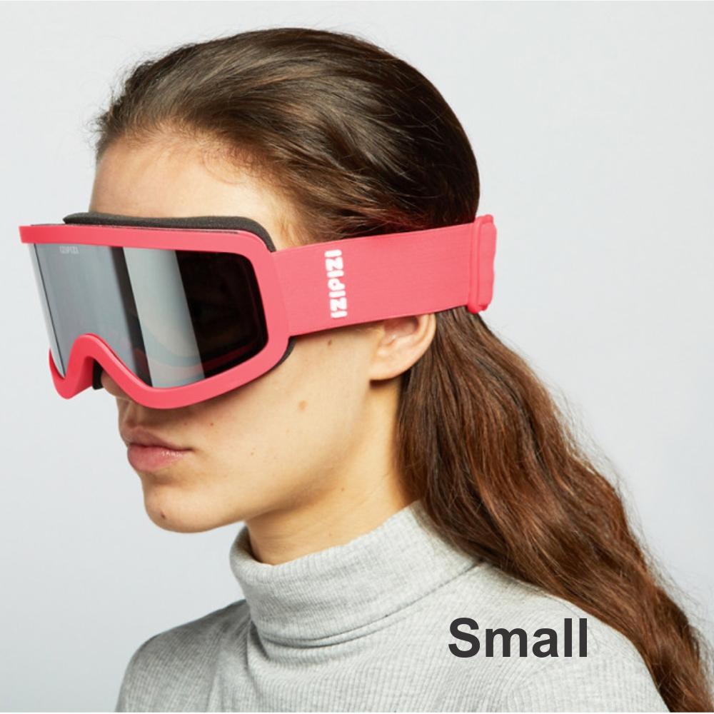 Load image into Gallery viewer, IZIPIZI PARIS Junior Kids Snow Goggles - SMALL - Pink **CLEARANCE**