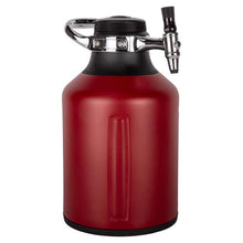 Load image into Gallery viewer, GROWLERWERKS UKEG GO 128 Carbonated Insulated Growler - Chilli Red