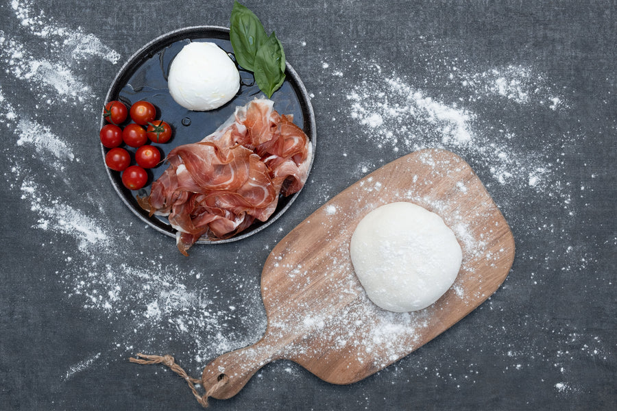 Thick and airy double-fermented pizza dough by Ziipa Pizza Ovens