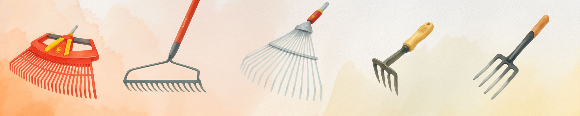 Rakes, Cultivators & Forks