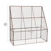 MARTHA'S VINEYARD Rustic Wire Wall Standing Cloche