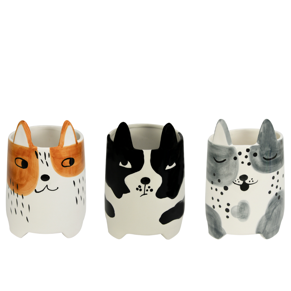 Load image into Gallery viewer, ANNABEL TRENDS Planter Set - Buddy, Daisy &amp; Duke