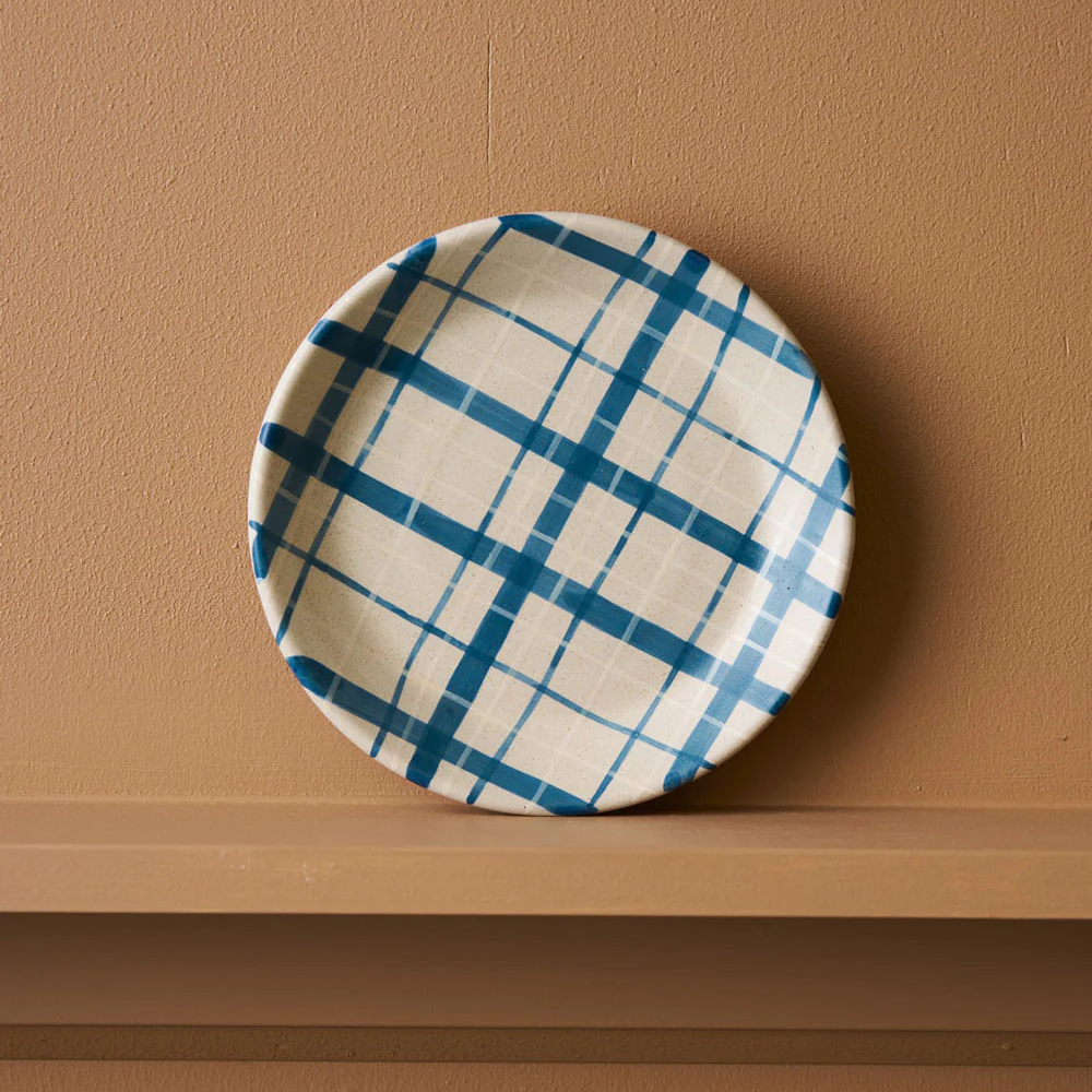Load image into Gallery viewer, ROBERT GORDON Cat’s Pyjamas Plate – Denim