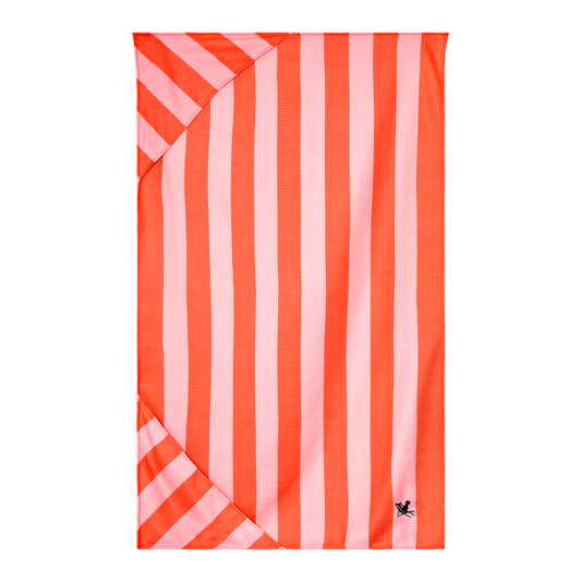 DOCK & BAY Dog Towel Large 100% Recycled - Canine Coral