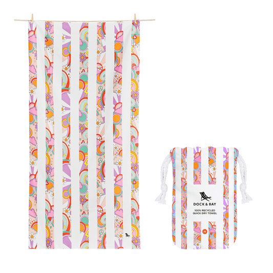 DOCK & BAY Quick-dry Beach Towel 100% Recycled - Kids Collection