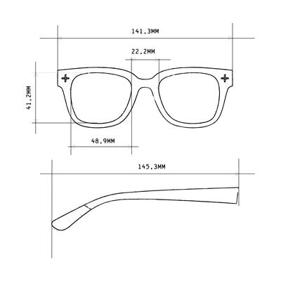 OKKIA Giovanni Adult Sunglasses