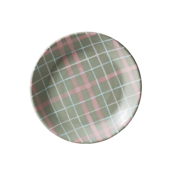ROBERT GORDON Cat’s Pyjamas Plate – Sage & Blush