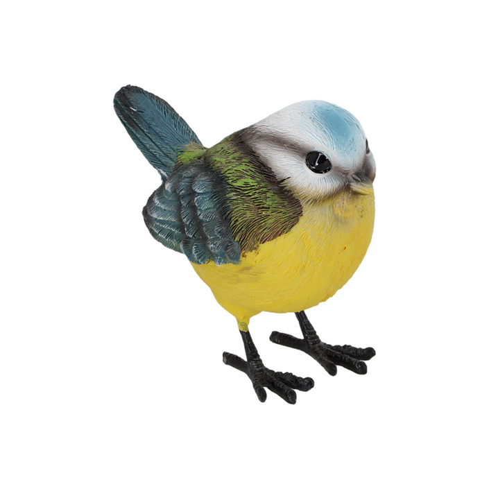 ESSCHERT DESIGN Blue Tit Bird Statue