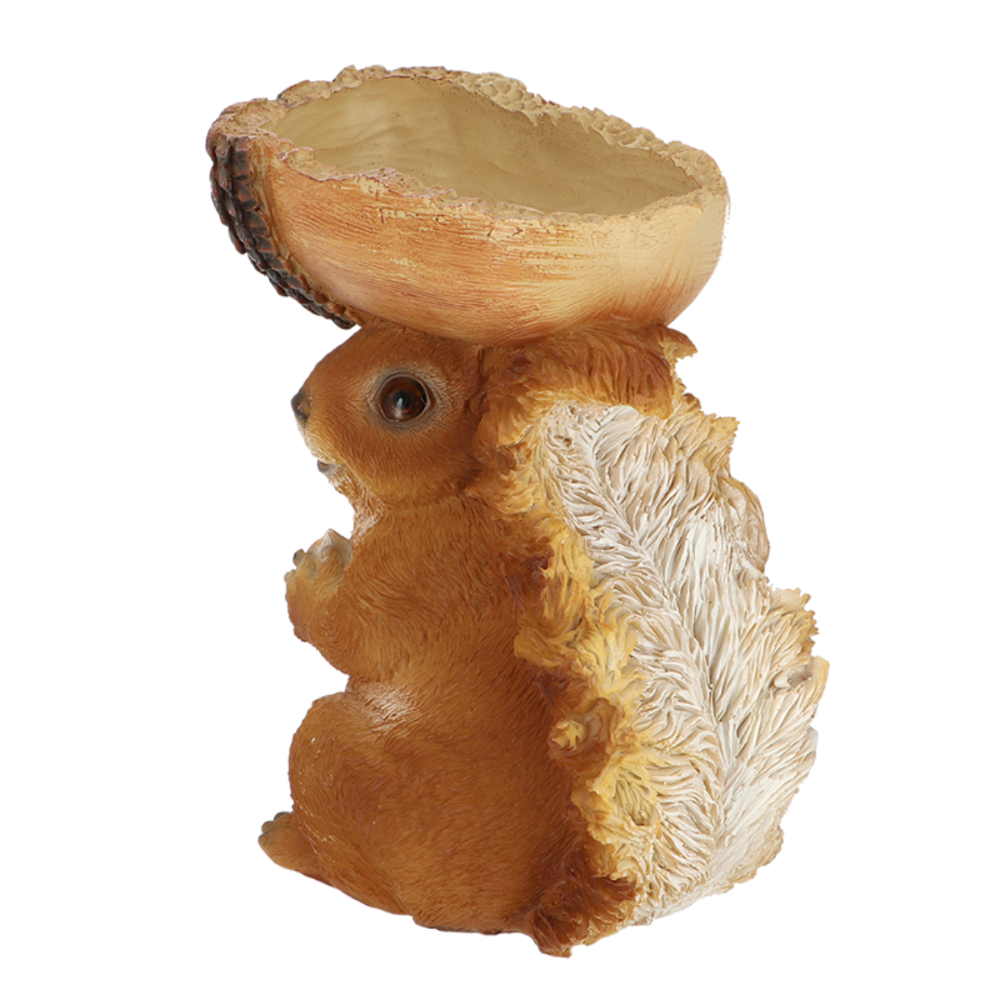 Load image into Gallery viewer, ESSCHERT DESIGN Squirrel W/ Acorn Bowl Statue