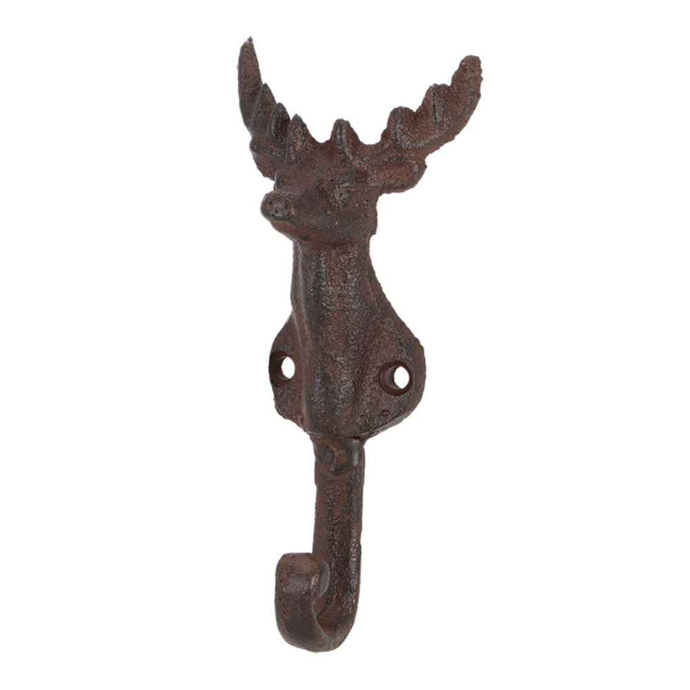 ESSCHERT DESIGN Cast Iron Deer Wall Hook