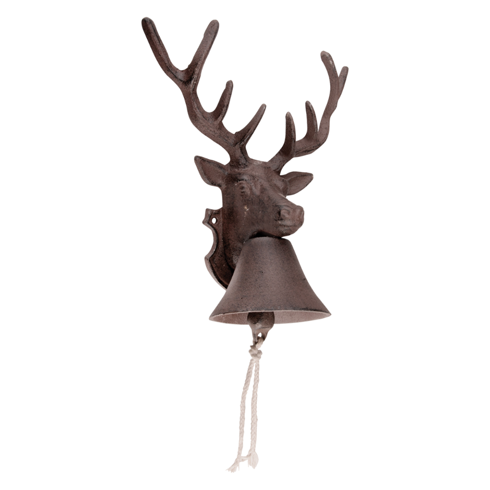 Load image into Gallery viewer, ESSCHERT DESIGN Cast Iron Door Bell - Deer