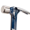 ESTWING 15oz Smooth Face ULTRA SERIES BLUE Hammer - SHOCK REDUCTION GRIP - E6-15S