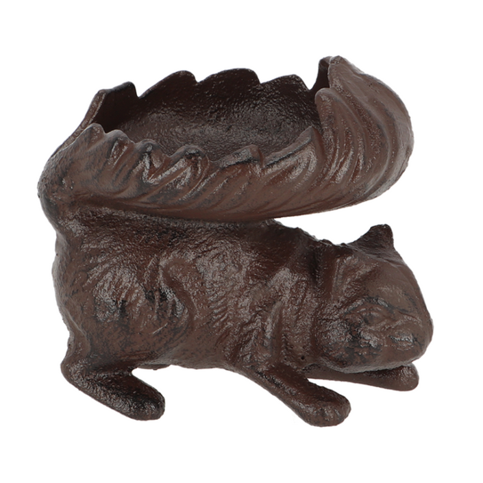 ESSCHERT DESIGN Cast Iron Bird Feeder - Squirrel