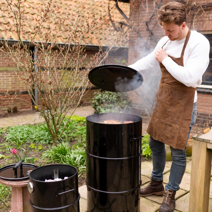 ESSCHERT DESIGN Leather BBQ Apron