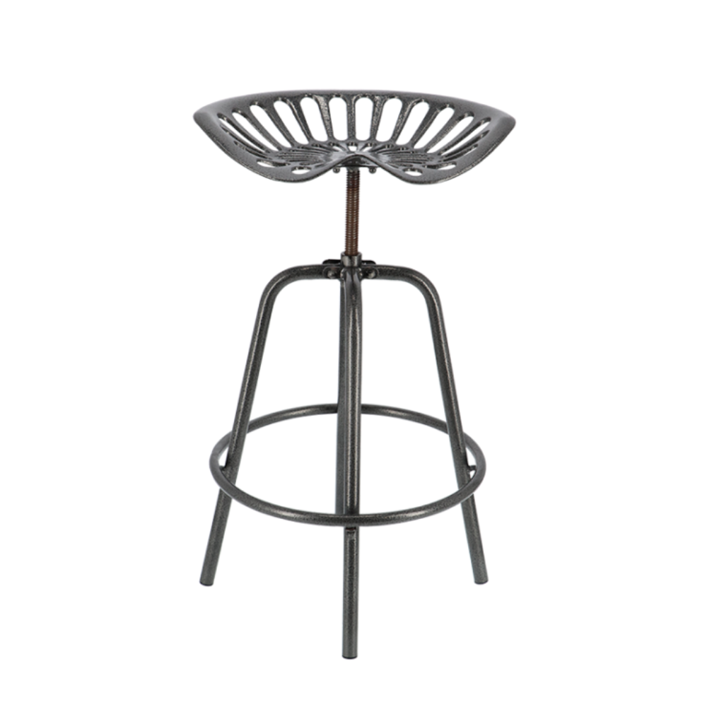 ESSCHERT DESIGN Metal Barstool - Grey