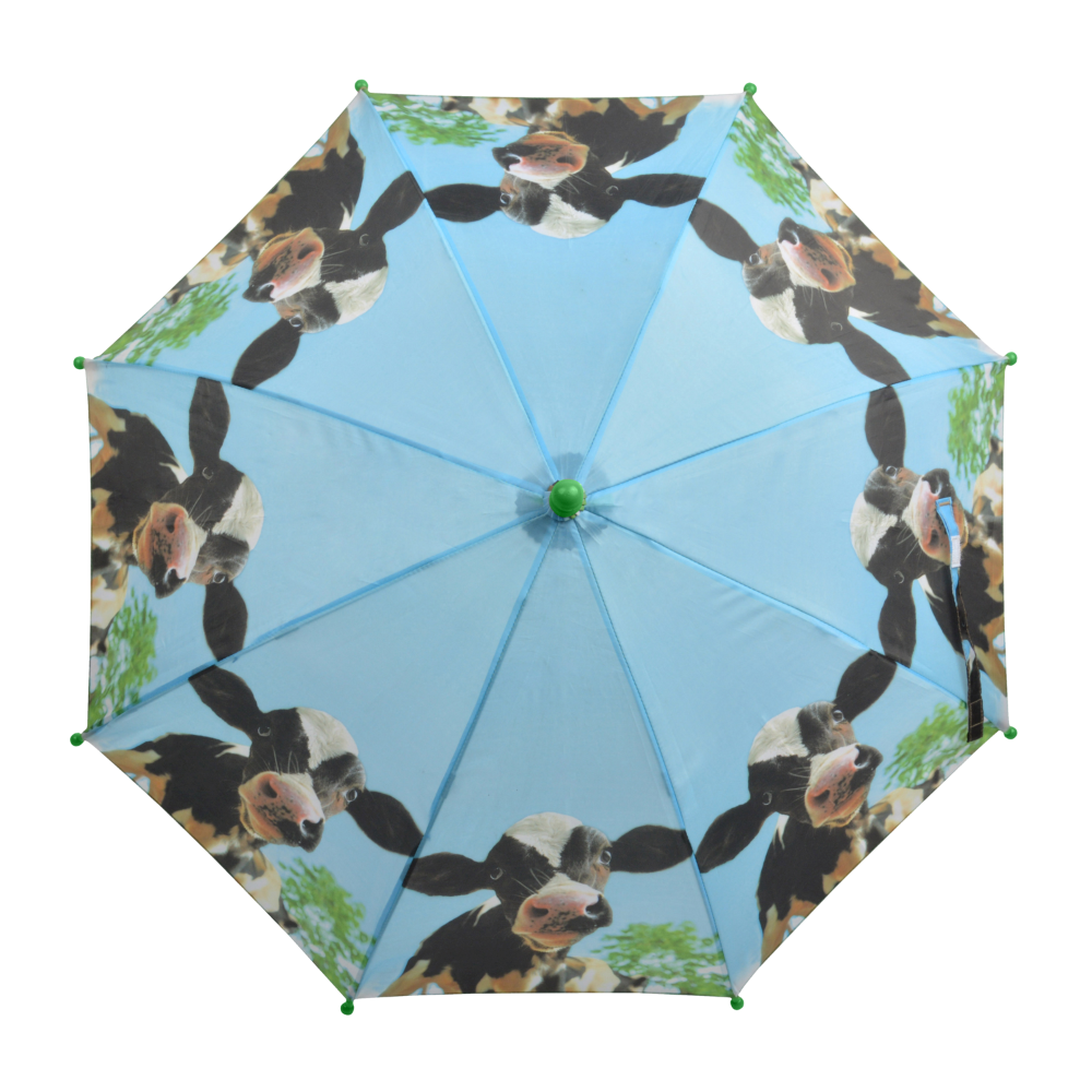 Load image into Gallery viewer, ESSCHERT DESIGN Children&#39;s &#39;Farm Animals&#39; Umbrella - Cow