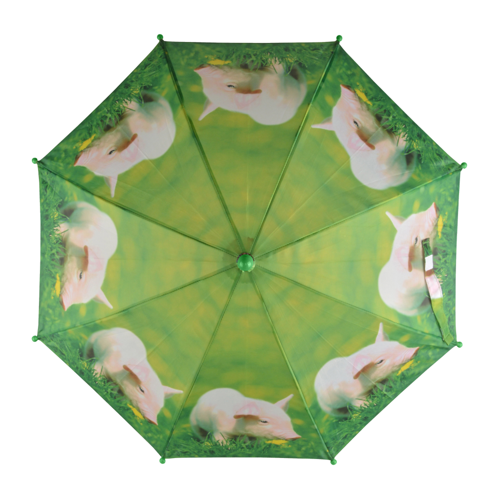 Load image into Gallery viewer, ESSCHERT DESIGN Children&#39;s &#39;Farm Animals&#39; Umbrella - Pig