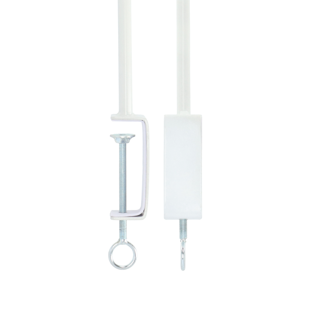 Load image into Gallery viewer, ESSCHERT DESIGN Table Clamp &amp; Display Rail - White