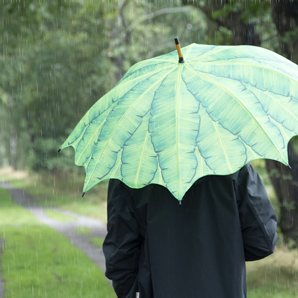 Load image into Gallery viewer, ESSCHERT DESIGN Umbrella - Banana Leaves