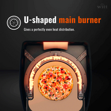 Load image into Gallery viewer, WITT Etna Fermo Gas Powered Pizza Oven 16&quot; - Orange