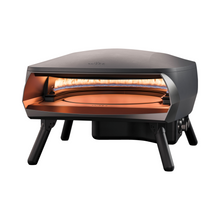 Load image into Gallery viewer, WITT Etna Rotante Gas Powered Pizza Oven w/ Twin Burner &amp; Rotating Stone 16&quot; - Graphite