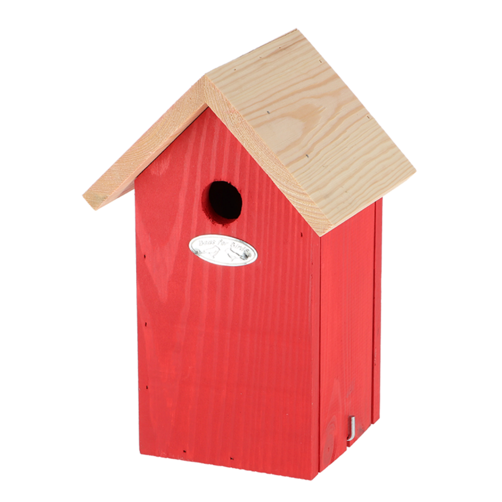 ESSCHERT DESIGN 'Nature Shades' Bird House - Red