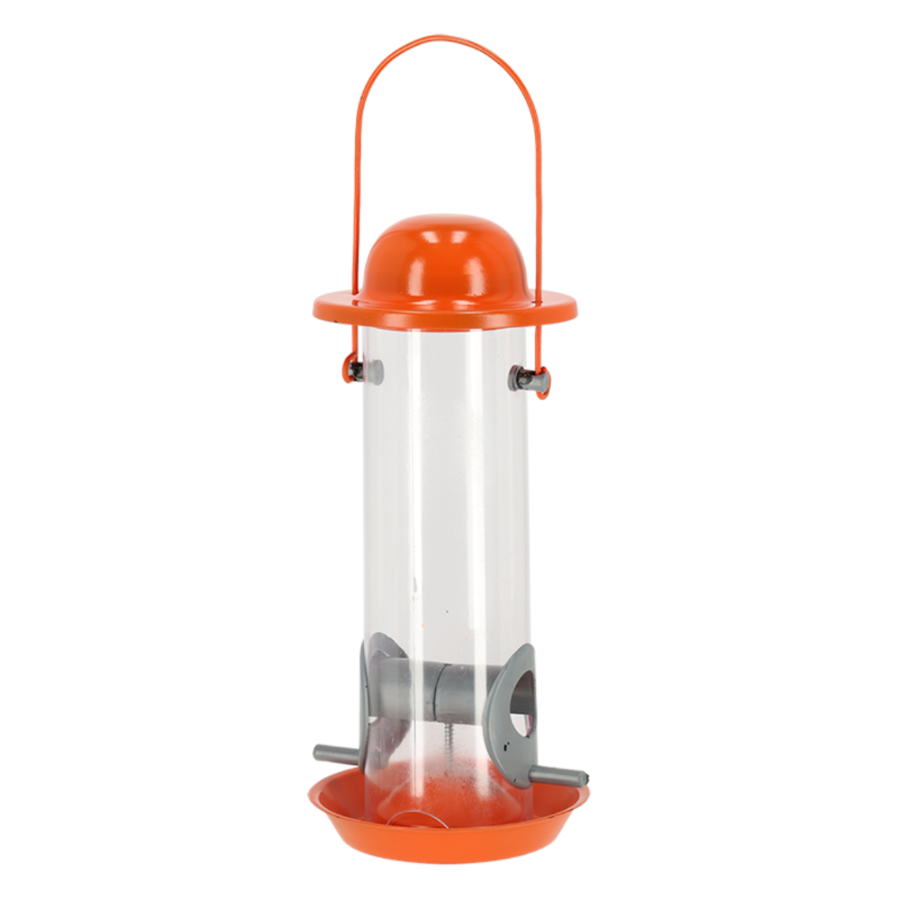 Load image into Gallery viewer, ESSCHERT DESIGN &#39;Nature Shades&#39; Silo Bird Feeder - Orange