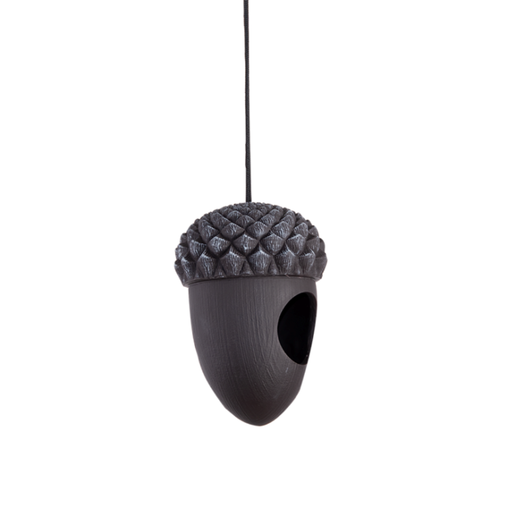 ESSCHERT DESIGN Bird Feeder - Black Acorn