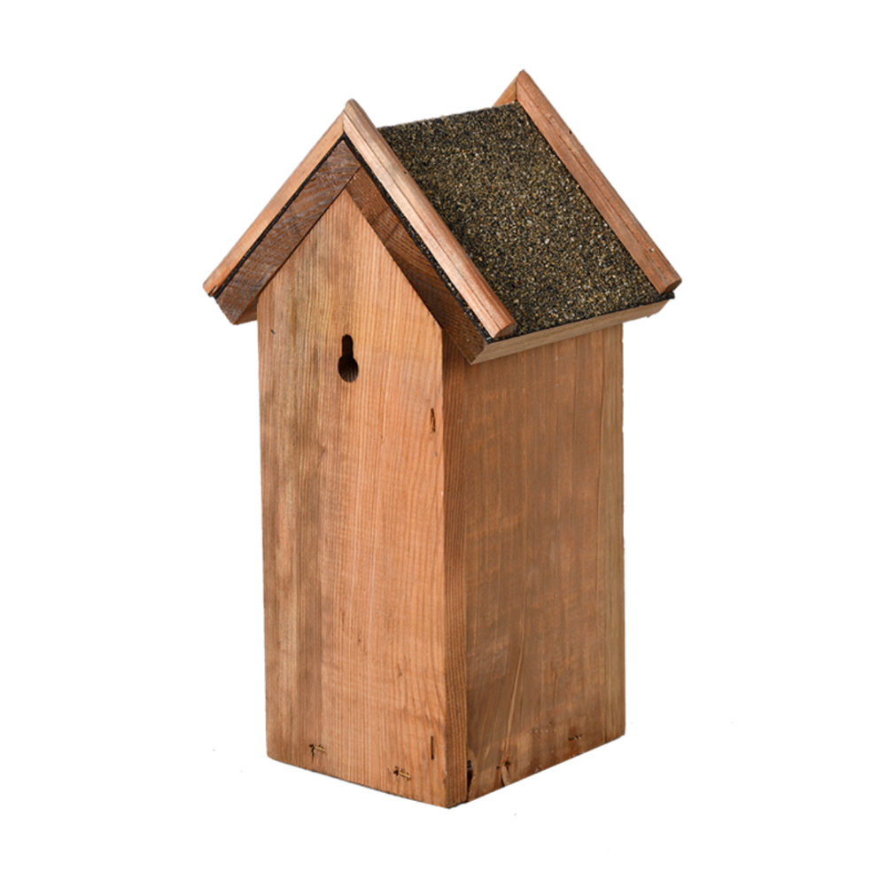 Load image into Gallery viewer, ESSCHERT DESIGN Blue Tit Nesting Box With Bitumen Roof