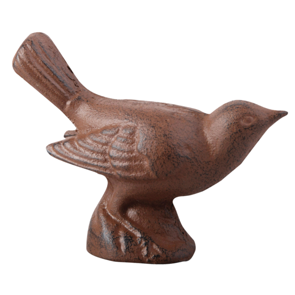 ESSCHERT DESIGN Cast Iron Bird Ornament - Small