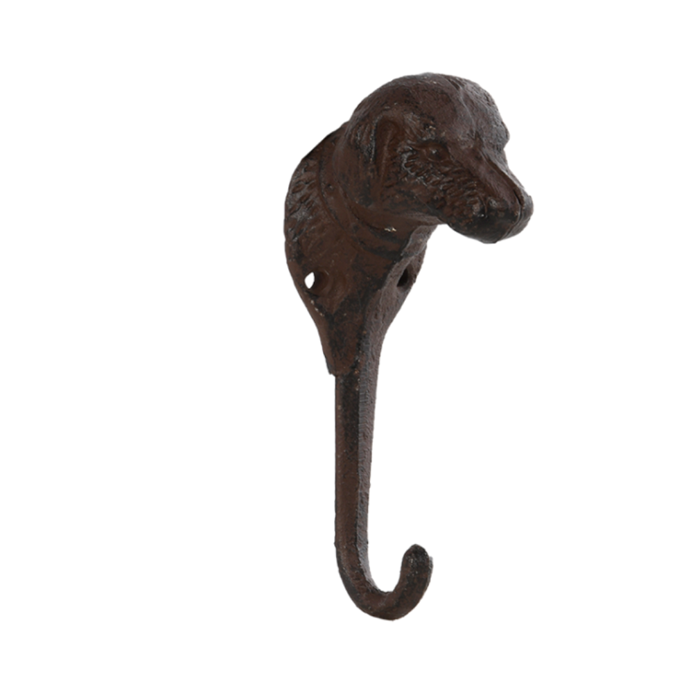 Load image into Gallery viewer, ESSCHERT DESIGN Cast Iron Dog Wall Hook