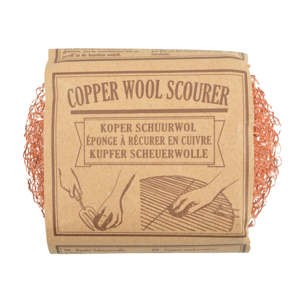 ESSCHERT DESIGN Copper Wool Scrubber - Set of 2