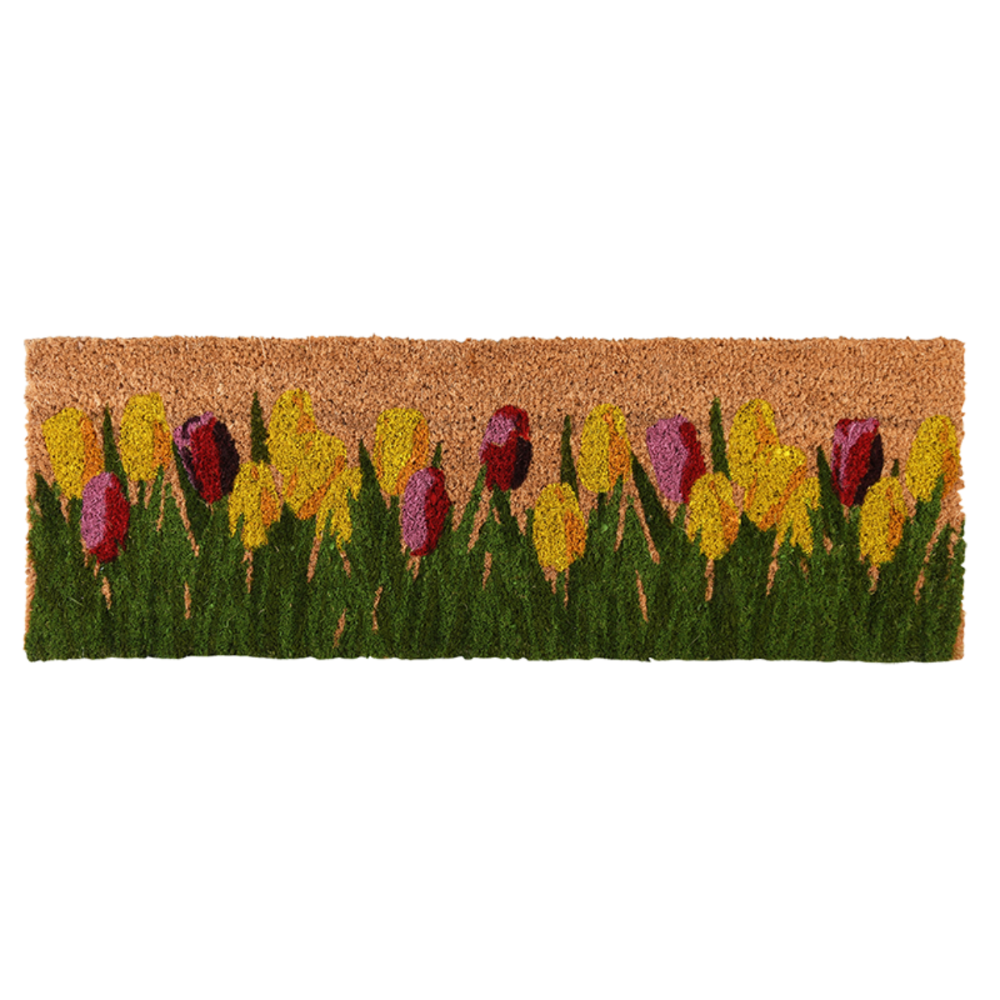 ESSCHERT DESIGN Door Mat - Tulips