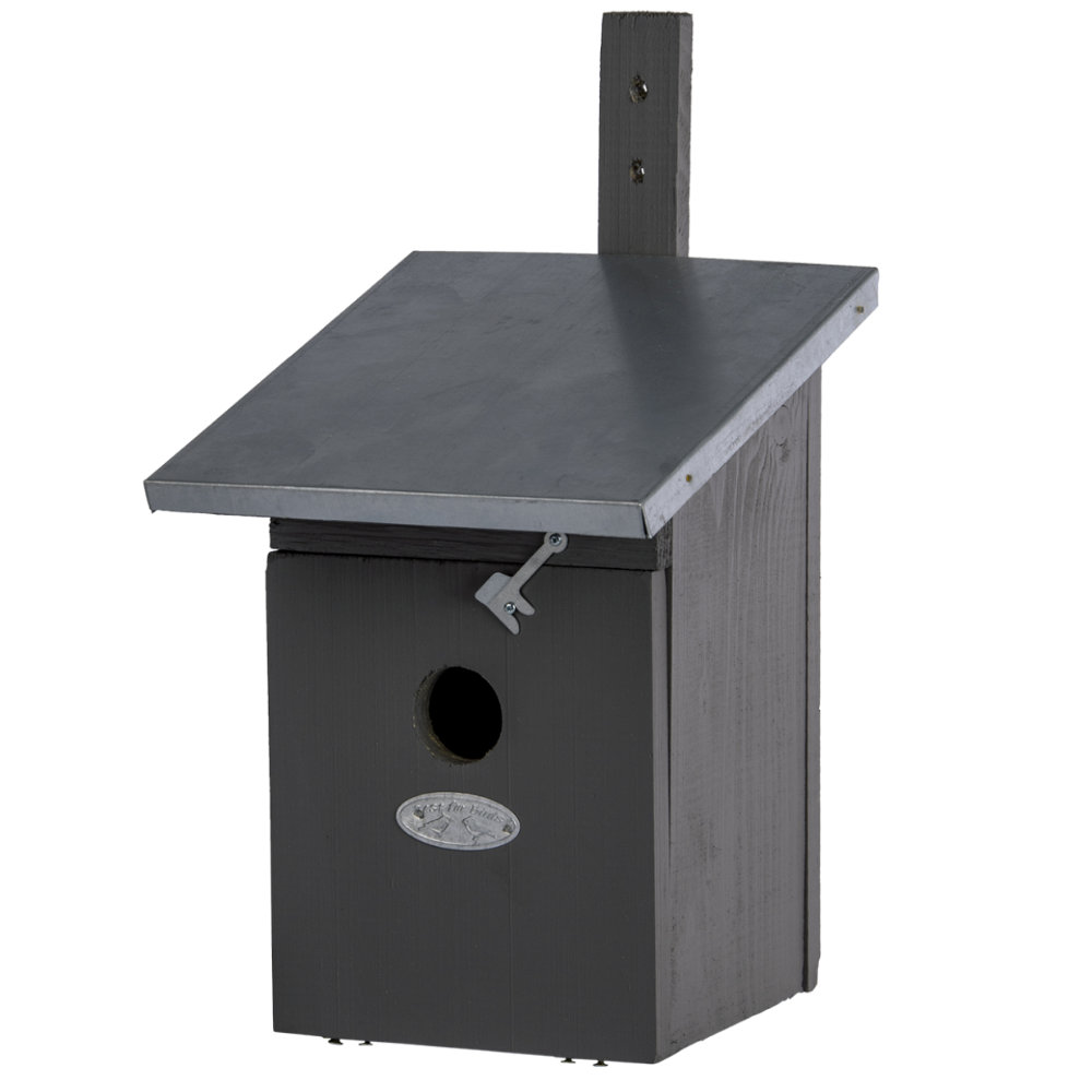 Load image into Gallery viewer, ESSCHERT DESIGN Great Tit Nesting Box Grey