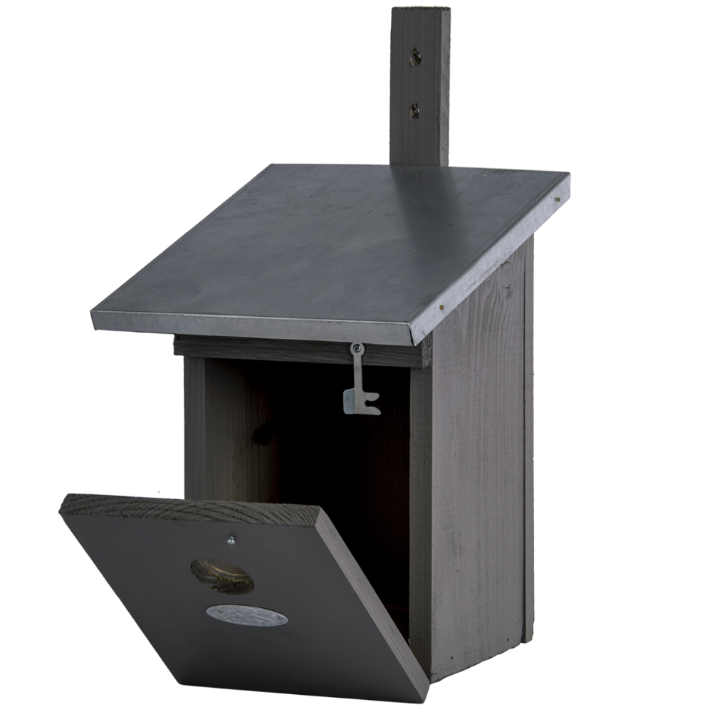 Load image into Gallery viewer, ESSCHERT DESIGN Great Tit Nesting Box Grey