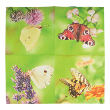 ESSCHERT DESIGN Paper Napkins Large 20pk - Butterflies
