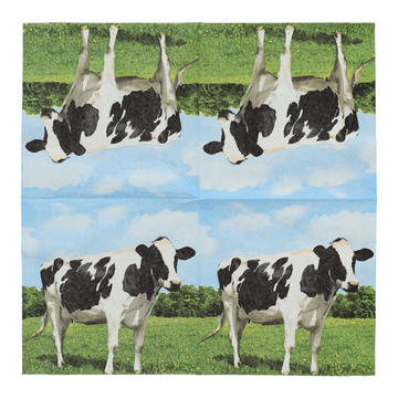 ESSCHERT DESIGN Paper Napkins Large 20pk - Cow
