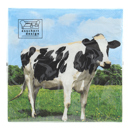 ESSCHERT DESIGN Paper Napkins Large 20pk - Cow