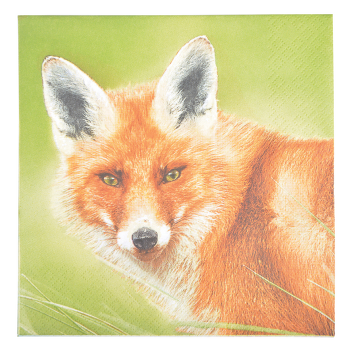 ESSCHERT DESIGN Paper Napkins 20pk - Fox