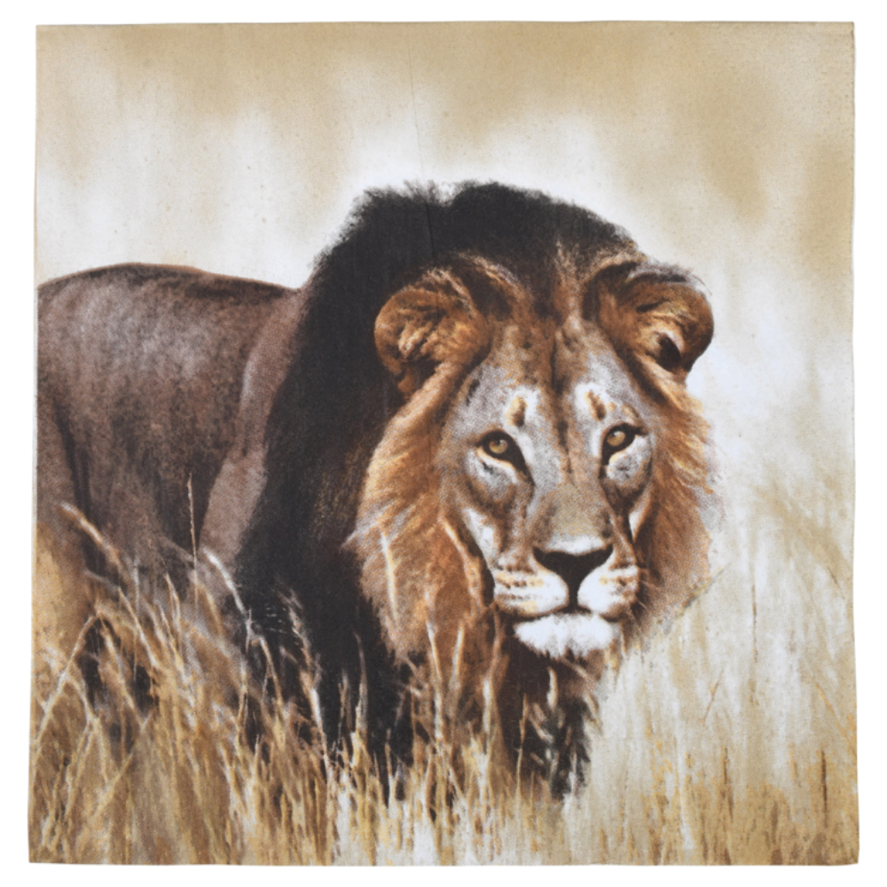 ESSCHERT DESIGN Paper Napkins 20pk - Lion