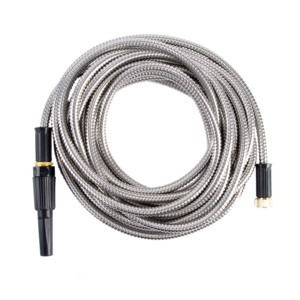 Load image into Gallery viewer, ESSCHERT DESIGN Stainless Steel Garden Hose