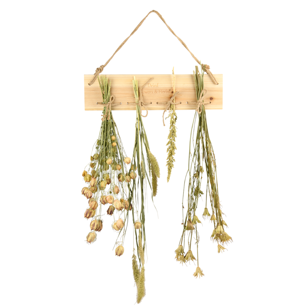 ESSCHERT DESIGN Wooden Herb & Flower Drying Rack