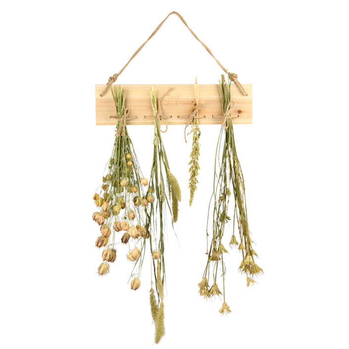 ESSCHERT DESIGN Wooden Herb & Flower Drying Rack