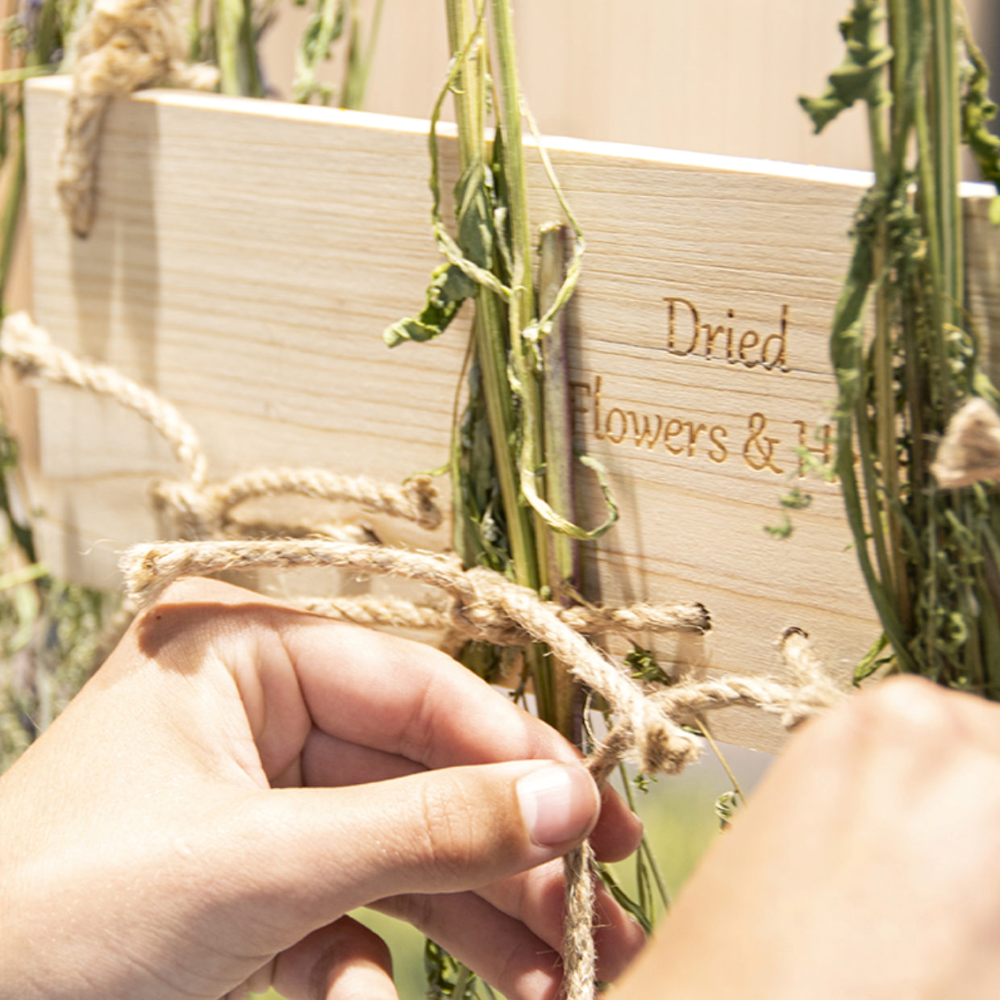 Load image into Gallery viewer, ESSCHERT DESIGN Wooden Herb &amp; Flower Drying Rack