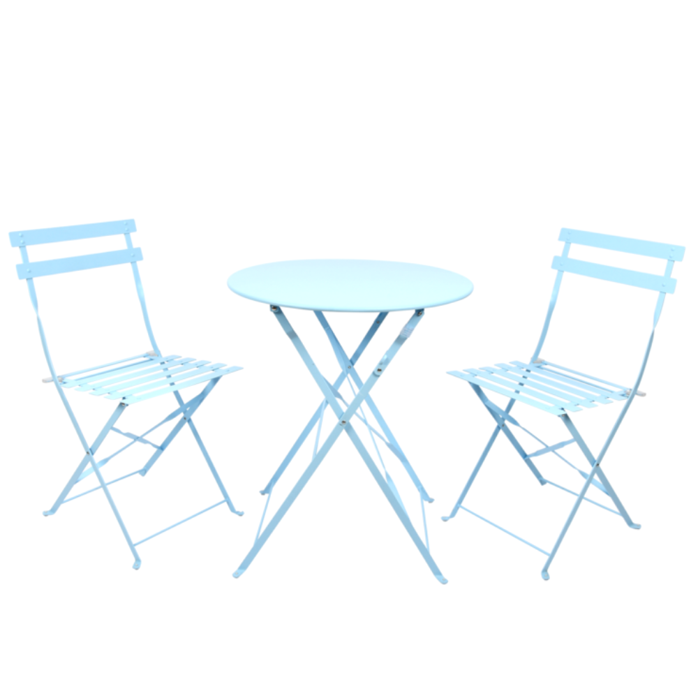 Load image into Gallery viewer, ESSCHERT DESIGN Blue Bistro Furniture Set