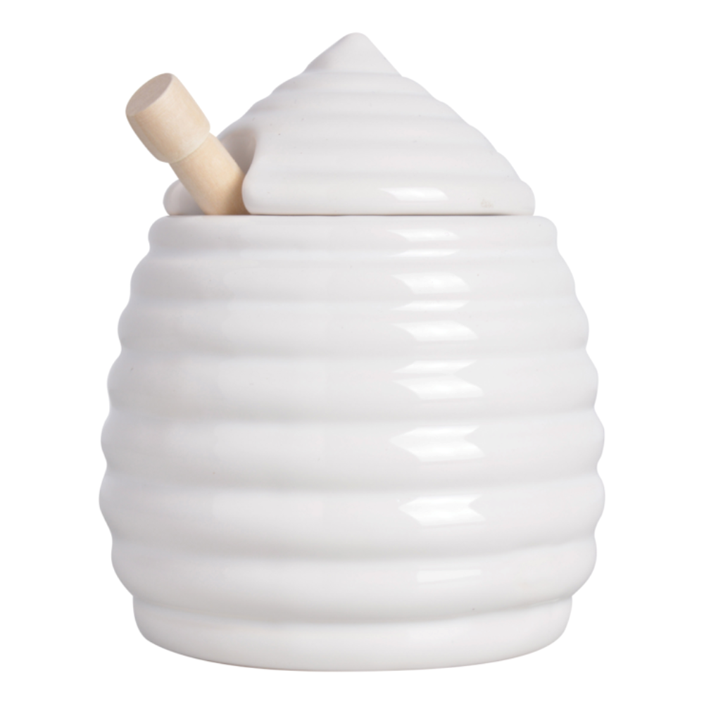 Load image into Gallery viewer, ESSCHERT DESIGN Honey Pot w/ Honey Dipper